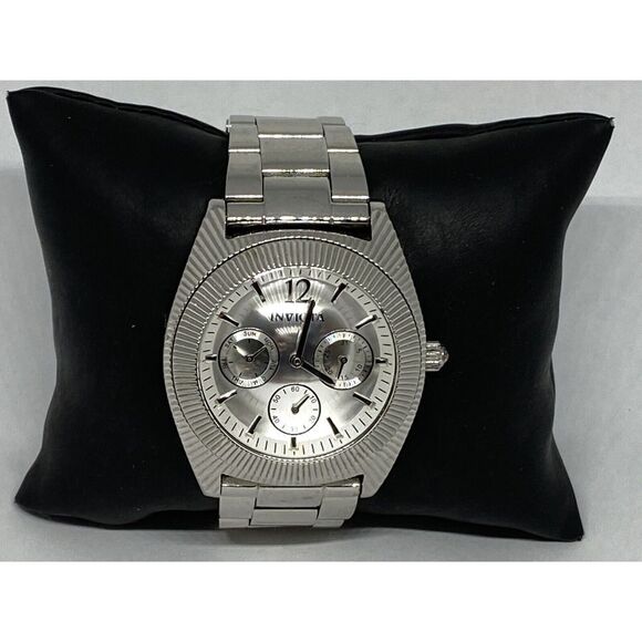 Invicta Angel 25247 Womens Silver Stainless Steel Analog Dail Quartz Watch HK876 main image 8